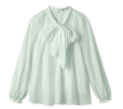 CELFORD（セルフォード）　ビッグリボンセミシアーブラウス