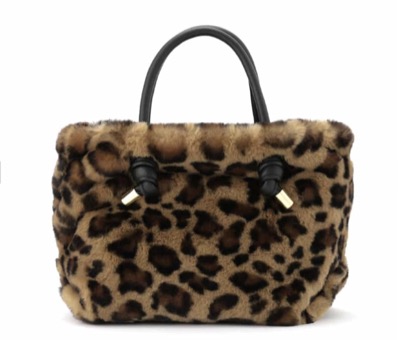 VIOLAD’ORO（ヴィオラドーロ）　フェイクファー2WAYミニトートバッグ