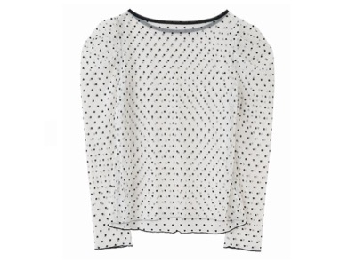 LILLIAN CARAT（リリアンカラット）　ハートフロッキーシアートップス