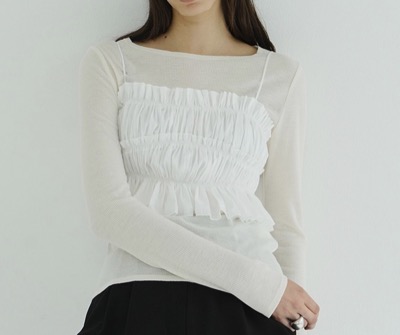 CLANE　BUSTIER SET TOPS