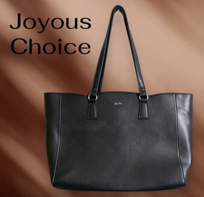 Joyous Choice　トートバッグ ブラック A4収納可