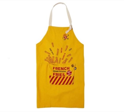 AND PACKABLE（アンド パッカブル）　ポテト イエロー エプロン