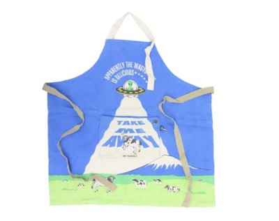 AND PACKABLE（アンドパッカブル）　パッカブルエプロン PAP UFO FARM-BL テクノプライム