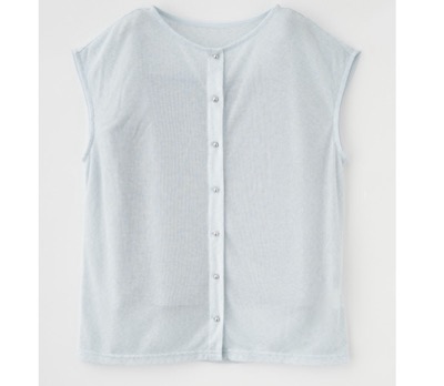 stola.（ストラ）　キャミ&フレンチ袖カットソーカーディガンセット