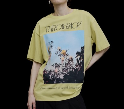 AMERI VINTAGE（アメリ ヴィンテージ）　CLARA EMBROIDERY CONCEPT TEE