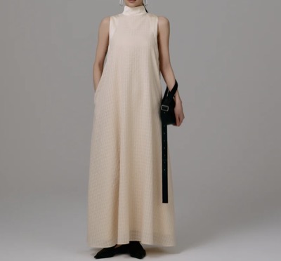 louren（ローレン）　shadow check onepiece