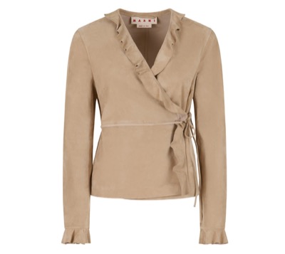 MARNI（マルニ）　ラッフル ラップジャケット