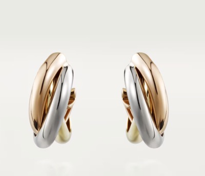 Cartier（カルティエ）　トリニティ イヤリング、クラシックモデル