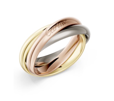 Cartier（カルティエ）　トリニティ リング、クラシックモデル