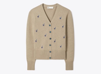 TORY BURCH（トリーバーチ）　バーディ カシミア カーディガン