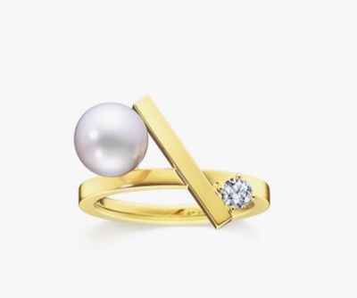 TASAKI（タサキ）　バランス クロス リング