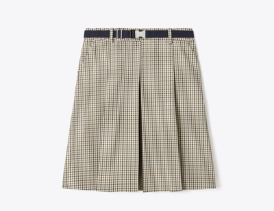 TORY BURCH（トリーバーチ）　プレイド ゴルフ スカート
