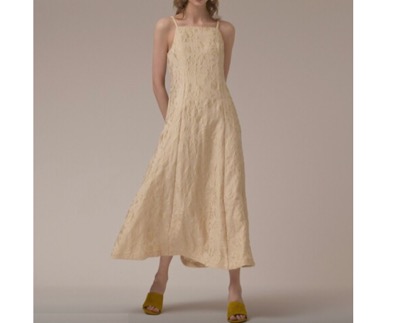 GRACECONTINENTAL（グレースコンチネンタル）　リーフジャガードキャミワンピース