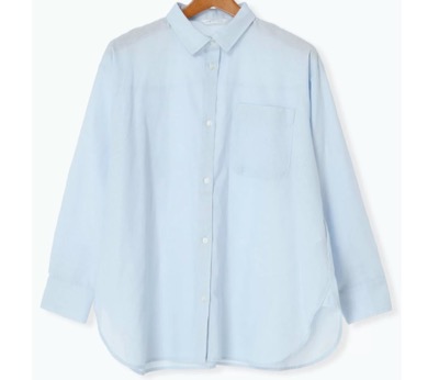Lugnoncure（ルノンキュール）　綿麻2WAYシャツ