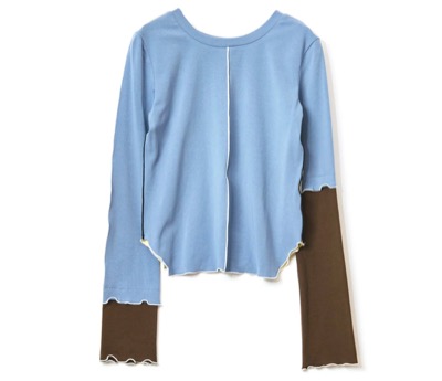 AULA AILA（アウラアイラ）　COLOR BLOCK TOPS