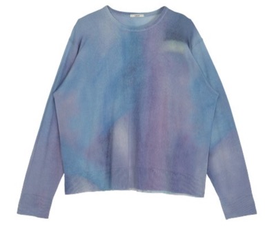 Ameri（アメリ）　DULL GRADATION PRINT KNIT TOP
