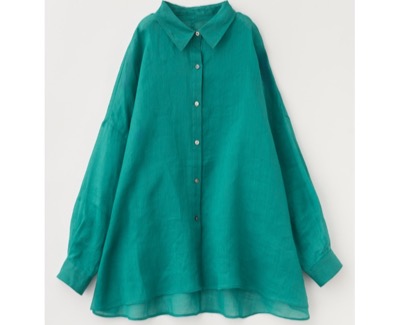 LOUNIE（ルーニィ）　シアーラミービッグシャツ