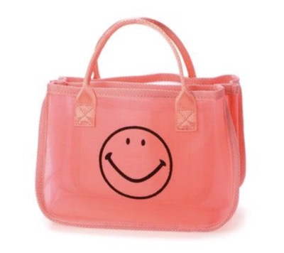 cachecache(カシュカシュ) スマイルモチーフメッシュバッグインバッグ