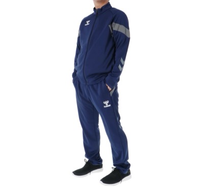 hummel（ヒュンメル）　フルジップ トラックスーツ ワンポイント 吸汗 速乾 ドライ