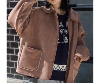 FREAK'S STORE（フリークスストア）　襟付き リバーシブル コーデュロイボアジャケット