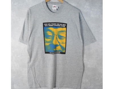 Power Computing USA製 "Steve Kahng" 名言プリント IT企業Tシャツ