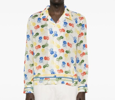 BODE（ボーディ）　フローラル シャツ