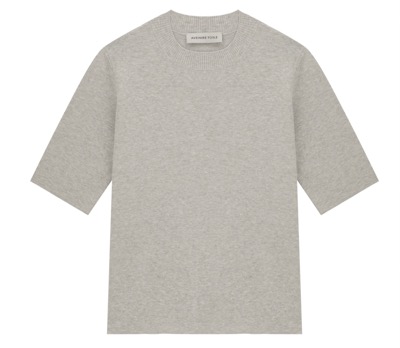 AVENIRETOILE(アベニールエトワール) ハイネック半袖ニットプルオーバー