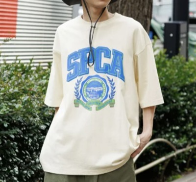 niko and...（ニコアンド）　アソートカレッジロゴTシャツ