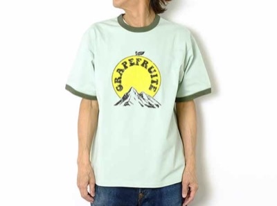 BARNS(バーンズ) 半袖プリントTシャツ