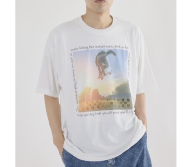 RODEO CROWNS WIDE BOWL（ロデオクラウンズワイドボウル）　フォトグラフィックTシャツ