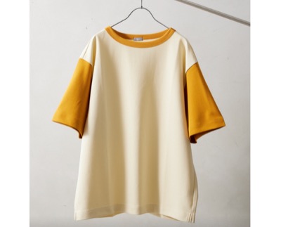 JOURNAL STANDARD relume PLATING SMOOTH オーバーサイズリンガー半袖Tシャツ