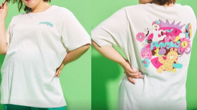 PUNYUS（プニュズ）　ストロベリーフレンズビッグＴシャツ