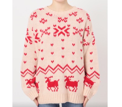 U by SPICK&SPAN(ユーバイスピックアンドスパン) ノルディックニットプルオーバー