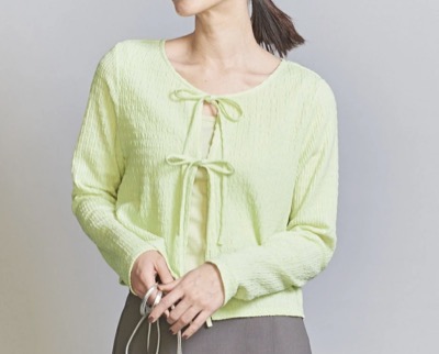 BEAUTY&YOUTH UNITED ARROWS(ビューティー&ユース ユナイテッドアローズ) シャーリング トップス -2WAY-