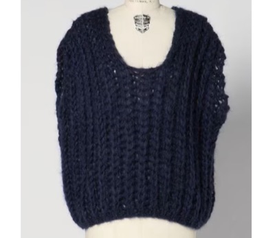 Les Tricots d’O x Drawer（レ トリコ ドール×ドゥロワー）　ローゲージベスト