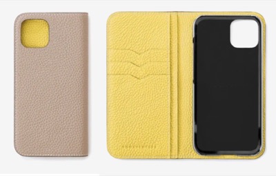 BONAVENTURA（ボナベンチュラ）　(iPhone 14) ダイアリーケース シュリンクレザー