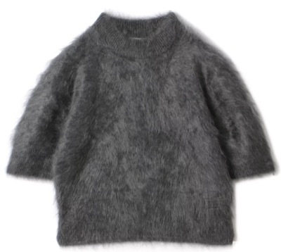 BLAMINK（ブラミンク）　カシミヤファー7Gショートスリーブ