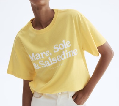 H&M オーバーサイズTシャツ