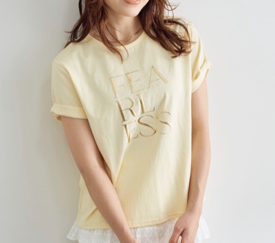 Stola.（ストラ）　箔プリントロゴT