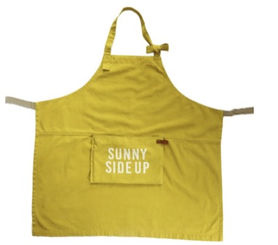 AND PACKABLE（アンド パッカブル）　エプロン サニーサイドアップ