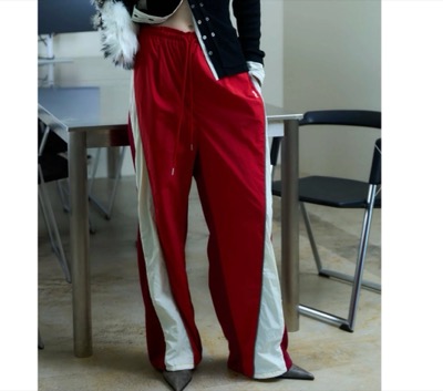 MAISON SPECIAL（メゾンスペシャル）　Nylon Docking Jersey Pants