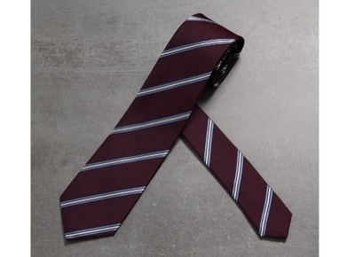 NEWYORKER MEN（ニューヨーカーメンズ）　バスケットストライプ ネクタイ