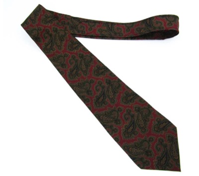george kent（ジョージケント）　ペイズリーシルクネクタイ
