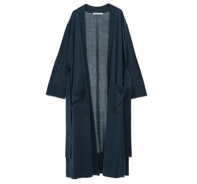 PLAIN PEOPLE（プレインピープル）　VICTORIAベルト付きロングカーディガン