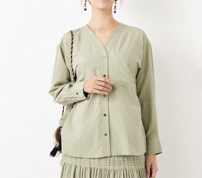 l'armoire de luxe（リュクスアーモワールカプリス）　バックシャーリングシャツ