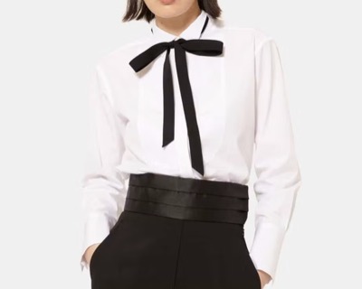 TARA JARMON（タラ ジャーモン）　ブリティッシュポプリンシャツ