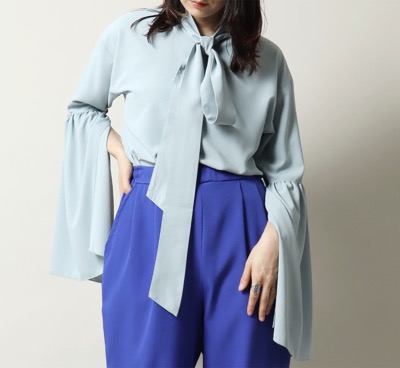 JOUERIRE（ジュエリル）　グレースフレアシャツ