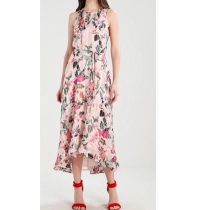 BANANA REPUBLIC（バナナ・リパブリック）　Pink Floral Maxi Dress