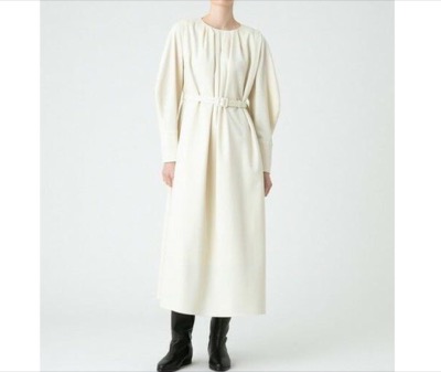 allureville（アルアバイル）　ウールチノタックワンピース