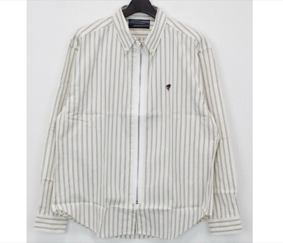 ACANTHUS(アカンサス) Remake Zip Shirt / リメイク ジップ B.D シャツ